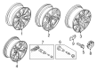 Diagram for 2023 BMW X4 Alloy Wheels - 36117916263