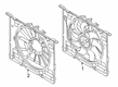 Diagram for 2022 BMW 530i Fan Shroud - 17427953401