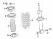 Diagram for 2021 BMW X3 Coil Springs - 33536884923