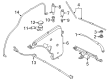 Diagram for 2021 BMW M2 Windshield Wiper - 61615A43583