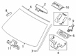 Diagram for 2024 BMW X7 Mirror Cover - 51165B3FA02