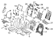 Diagram for BMW X5 M Seat Cushion Pad - 52108092788