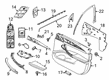 Diagram for 2021 BMW 540i Window Motor - 61355A5C895