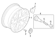 Diagram for BMW i7 Alloy Wheels - 36105A19DE3