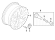 Diagram for BMW iX Alloy Wheels - 36115A02653