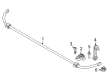 Diagram for BMW X1 Sway Bar Link - 33506891252