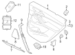 Diagram for BMW iX Interior Door Handle - 51425A08247