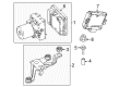 Diagram for BMW X3 M ABS Control Module - 34525A36094