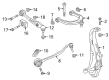 Diagram for 2021 BMW X5 Radius Arm - 31108093823