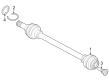 Diagram for BMW i7 Axle Shaft - 33205A257A3