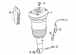 Diagram for 2024 BMW X5 Shock Absorber - 37105A40B53