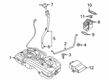 Diagram for 2023 BMW X1 Fuel Filler Hose - 16118741461