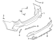 Diagram for BMW M440i Bumper Reflector - 63148076325