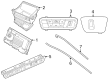 Diagram for BMW X7 Automatic Transmission Shifter - 61315A6AEE5