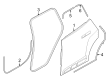 Diagram for BMW iX Door Seal - 51139463711