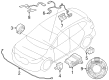 Diagram for 2024 BMW X5 M Air Bag Sensor - 65779496820