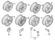 Diagram for 2021 BMW M850i xDrive Gran Coupe Alloy Wheels - 36115A07087