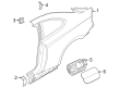 Diagram for 2024 BMW 230i Fuel Filler Housing - 51178737013