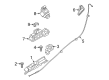 Diagram for 2021 BMW 228i xDrive Gran Coupe Back Glass Lift Support - 51245A5F548