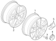 Diagram for BMW i4 Alloy Wheels - 36105A1E212