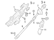 Diagram for BMW 760i xDrive Rack and Pinion Boot - 32105A34C17