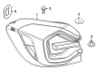 Diagram for BMW X3 M Tail Light - 63239463049