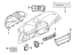 Diagram for 2022 BMW X1 Tachometer - 62105A3B680