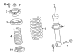 Diagram for 2021 BMW X3 Coil Springs - 33536884917