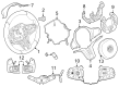 Diagram for 2021 BMW 330e xDrive Automatic Transmission Shifter - 61315A32BA4