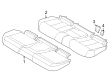 Diagram for BMW iX Seat Cushion Pad - 52205A35582