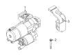 Diagram for 2022 BMW X4 Starter - 12415A33FB9