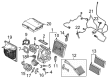 Diagram for 2023 BMW 530e xDrive HVAC Control Module - 64115A80BA3