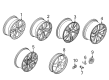 Diagram for 2023 BMW X5 Alloy Wheels - 36118090796