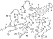 Diagram for BMW 760i xDrive Turbocharger - 11655A2A205