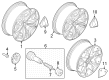 Diagram for BMW iX Alloy Wheels - 36115A02660