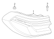 Diagram for BMW X7 Tail Light - 63219881355