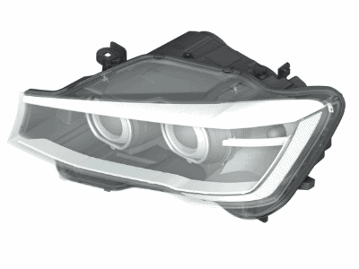 BMW 63117401144 Right Headlight