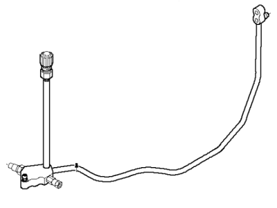 2003 BMW 330i A/C Hose - 64536908908