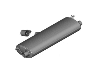 BMW Muffler - 18302344205