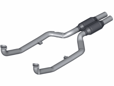 BMW 550i Exhaust Pipe - 18307578191
