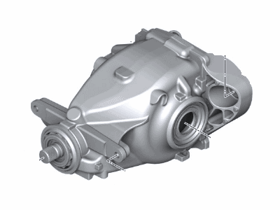 2020 BMW 430i Gran Coupe Differential - 33108485724