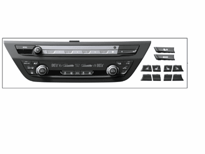 BMW 640i xDrive Gran Turismo Blower Control Switches - 61316834462