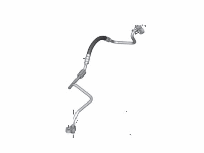 BMW X6 A/C Hose - 64509271901