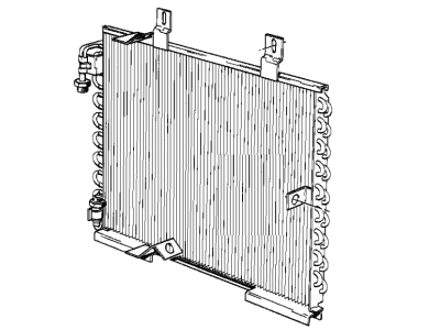 1992 BMW 325i A/C Condenser - 64538391509