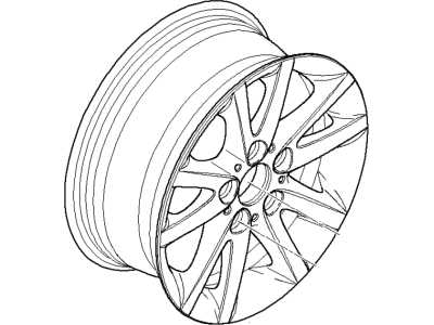 BMW 325xi Alloy Wheels - 36116762299