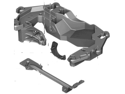 BMW X5 Transmission Mount - 22316872911