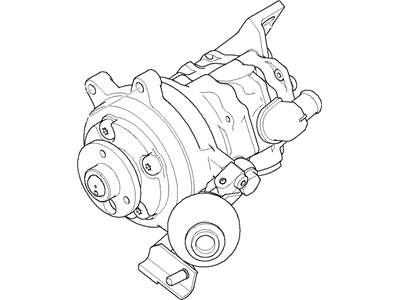 2009 BMW 550i Power Steering Pump - 32416767243