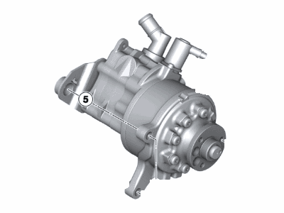 2015 BMW X5 Power Steering Pump - 32416856682