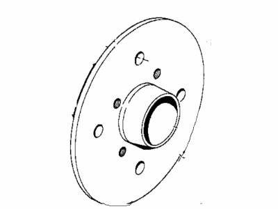 BMW 1602 Wheel Hub - 31212634000