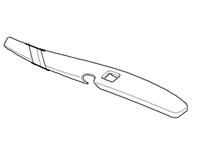 BMW 528xi Door Armrest - 51416983645